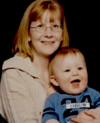 Shirley Turner with her son Zachary: A child death review has found that officials gave more consideration to her needs than to his. 